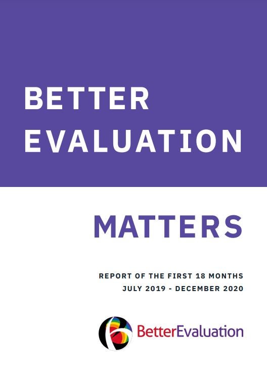 BetterEvaluation_18_Month report