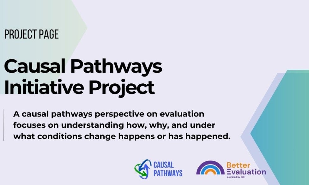 Slide with Causal Pathways Project page title and logos